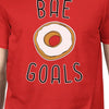 Bae Goals Men's Red T-shirt Humorous Graphic Shirt Round Neck Tee